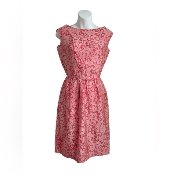 Vintage Dresses & Skirts - Vintage 1960s Floral A Line Sleeveless Dress Size 6
